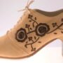 Zapato profesional Mod. Ingles Bordado